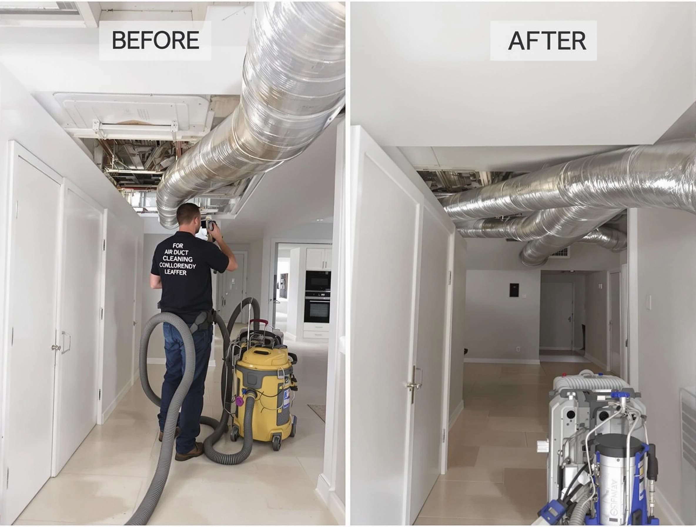 Murrieta Air Duct Cleaning professional performing thorough air duct cleaning in Murrieta