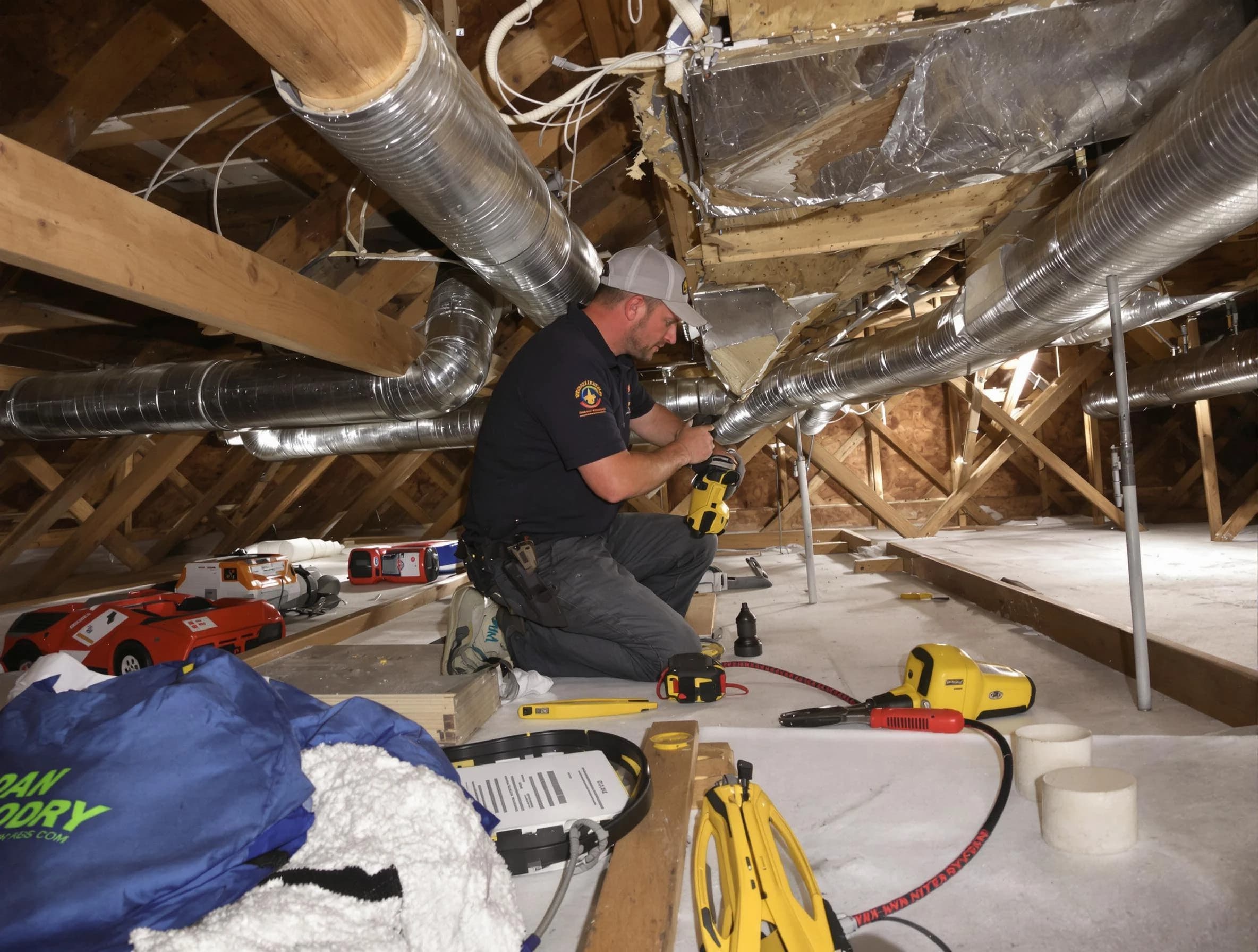 Professional air duct repair by Murrieta Air Duct Cleaning in Murrieta